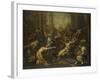 Raising of Lazarus-Alessandro Magnasco-Framed Art Print