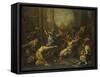 Raising of Lazarus-Alessandro Magnasco-Framed Stretched Canvas