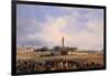 Raising of Obelisk of Luxor in Place de la Concorde on October 25, 1836-Francois Dubois-Framed Giclee Print