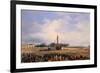 Raising of Obelisk of Luxor in Place de la Concorde on October 25, 1836-Francois Dubois-Framed Giclee Print