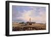 Raising of Obelisk of Luxor in Place de la Concorde on October 25, 1836-Francois Dubois-Framed Giclee Print