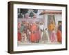 Raising of the Son of Theophilus and St Peter Enthroned-Filippino Lippi-Framed Giclee Print