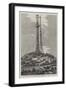 Raising the Anglesey Statue to the Top of the Column Erected to the Memory of the Late Marquis Near-Richard Principal Leitch-Framed Giclee Print