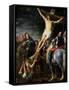 Raising the Cross, 1631-37-Gaspard de Crayer-Framed Stretched Canvas