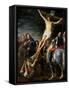 Raising the Cross, 1631-37-Gaspard de Crayer-Framed Stretched Canvas