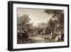 Raising the Liberty Pole, 1776, Engraved by John C. Mcrae, 1875-Frederic A. Chapman-Framed Giclee Print