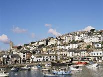 The Golden Hind and Other Boats in the Harbour, Brixham, Devon, England, United Kingdom-Raj Kamal-Photographic Print