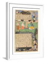 Raja Drupada Begs Shiva to Grant Him a Boon, 1616-null-Framed Giclee Print