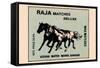 Raja Matches Deluxe-null-Framed Stretched Canvas