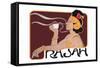 Rajah Coffee-Henri Meunier-Framed Stretched Canvas