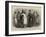 Rajahs Introduced to Each Other While Waiting for the Prince of Wales at Calcutta-null-Framed Giclee Print