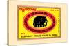 Rajani Elephant Trade-null-Stretched Canvas