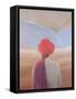 Rajasthan Farmer, 2012-Lincoln Seligman-Framed Stretched Canvas