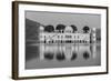 Rajasthan Landmark - Jal Mahal (Water Palace) on Man Sagar Lake on Sunset. Jaipur, Rajasthan, India-f9photos-Framed Photographic Print