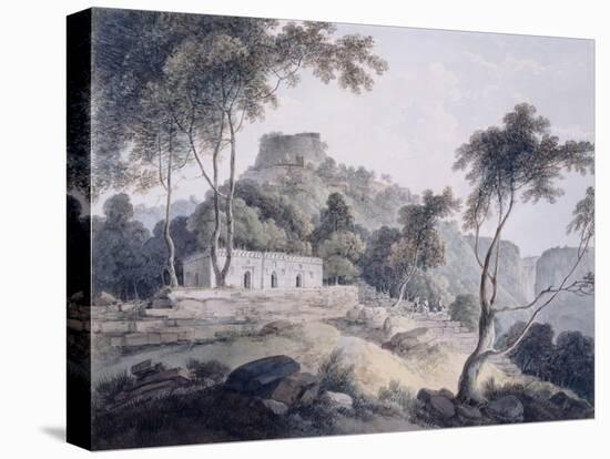 Rajghat, Rohtasgarh, Bihar-Thomas & William Daniell-Stretched Canvas