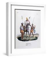 Rajputs, 1828-Marlet et Cie-Framed Giclee Print