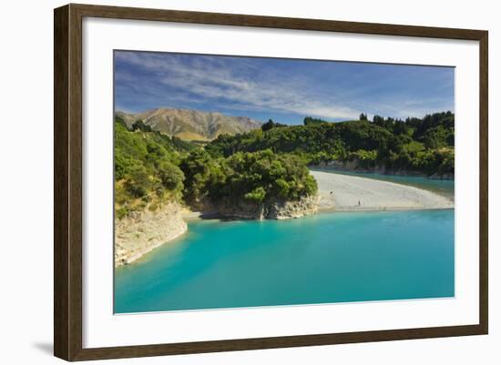 Rakaia Gorge, Canterbury, South Island, New Zealand-Rainer Mirau-Framed Photographic Print