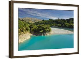 Rakaia Gorge, Canterbury, South Island, New Zealand-Rainer Mirau-Framed Photographic Print