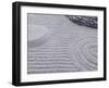 Raked Sand Patterns, Kodai-Ji Temple, Kyoto, Japan-Rob Tilley-Framed Premium Photographic Print