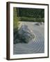 Raked Stone Garden, Taizo-In Temple, Kyoto, Honshu, Japan-Michael Jenner-Framed Photographic Print