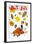 Raking Leaves - Jack and Jill, November 1957-RVS-Framed Giclee Print