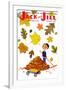 Raking Leaves - Jack and Jill, November 1957-RVS-Framed Giclee Print