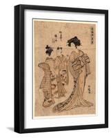 Rakugan Matsubaya Somenosuke-Isoda Koryusai-Framed Giclee Print