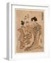 Rakugan Matsubaya Somenosuke-Isoda Koryusai-Framed Giclee Print