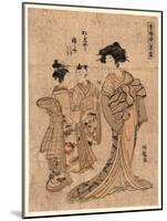 Rakugan Matsubaya Somenosuke-Isoda Koryusai-Mounted Giclee Print