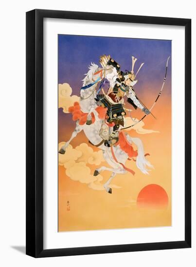 Rakujitsu-Haruyo Morita-Framed Art Print