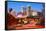 Raleigh, North Carolina, USA Downtown City Skyline.-SeanPavonePhoto-Framed Stretched Canvas