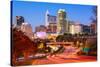 Raleigh, North Carolina, USA Downtown City Skyline.-SeanPavonePhoto-Stretched Canvas