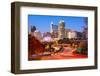 Raleigh, North Carolina, USA Downtown City Skyline.-SeanPavonePhoto-Framed Photographic Print