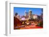 Raleigh, North Carolina, USA Downtown City Skyline.-SeanPavonePhoto-Framed Photographic Print