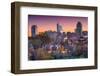 Raleigh, North Carolina, USA Skyline.-SeanPavonePhoto-Framed Photographic Print