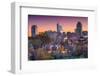 Raleigh, North Carolina, USA Skyline.-SeanPavonePhoto-Framed Photographic Print