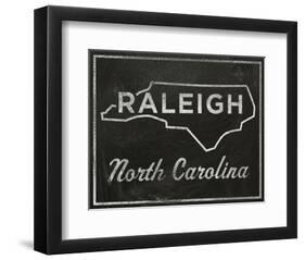 Raleigh, North Carolina-John Golden-Framed Art Print