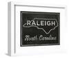 Raleigh, North Carolina-John Golden-Framed Art Print