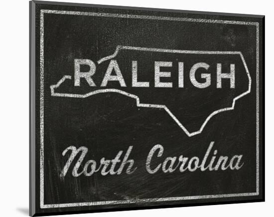 Raleigh, North Carolina-John Golden-Mounted Art Print