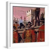 Raleigh Was Beheaded in 1618-Alberto Salinas-Framed Giclee Print