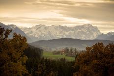 Austria, Tyrol, the Stubai Alps, Alpine Landscape, Aerial Shot-Ralf Gerard-Photographic Print