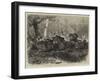 Rallie-Papier, a Paper Chase on Horseback in France-null-Framed Giclee Print