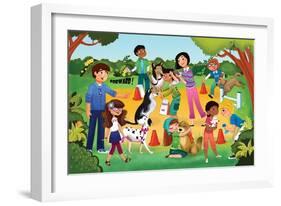 Rally-O - Jack & Jill-null-Framed Giclee Print