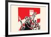 Rally to Spread the Word-Chinese Government-Framed Art Print