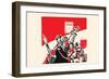 Rally to Spread the Word-Chinese Government-Framed Art Print