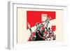 Rally to Spread the Word-Chinese Government-Framed Art Print