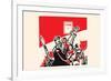 Rally to Spread the Word-Chinese Government-Framed Premium Giclee Print