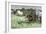 Rallying Confederate Troops under Bee, First Battle of Bull Run Battle, c.1861-null-Framed Giclee Print