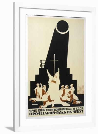 Rallying Good-Thinking Russians Against the Evils of Religion-Dmitri Moor-Framed Premium Giclee Print