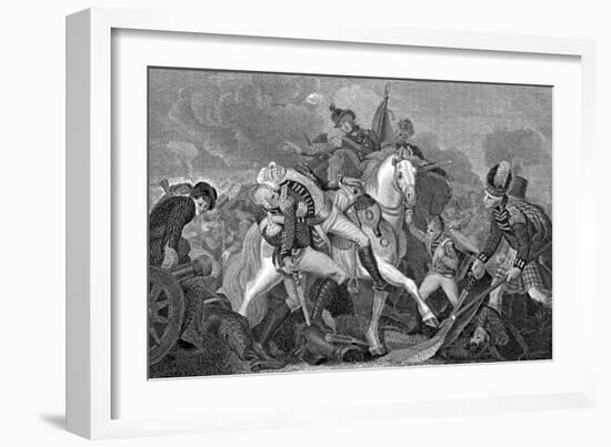 Ralph Abercromby (1734-180), Scottish General, at the Battle of Aboukir Bay, Egypt, 1801-null-Framed Giclee Print